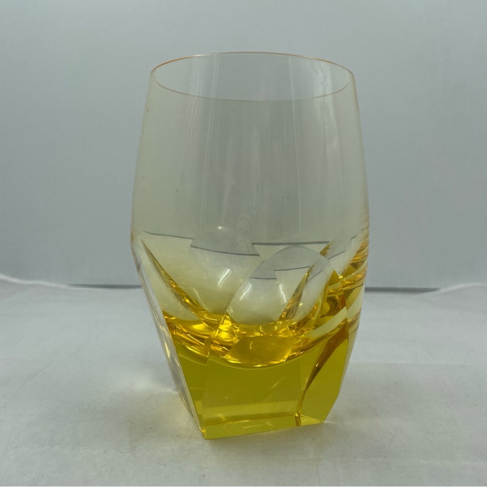Moser Bar Highball Double Old Fashion Handblown Glassware